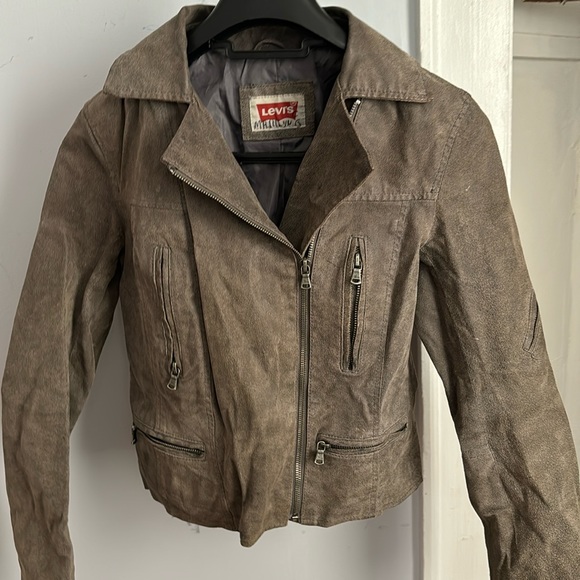 Levi’s Faux Leather Jacket - Picture 1 of 2